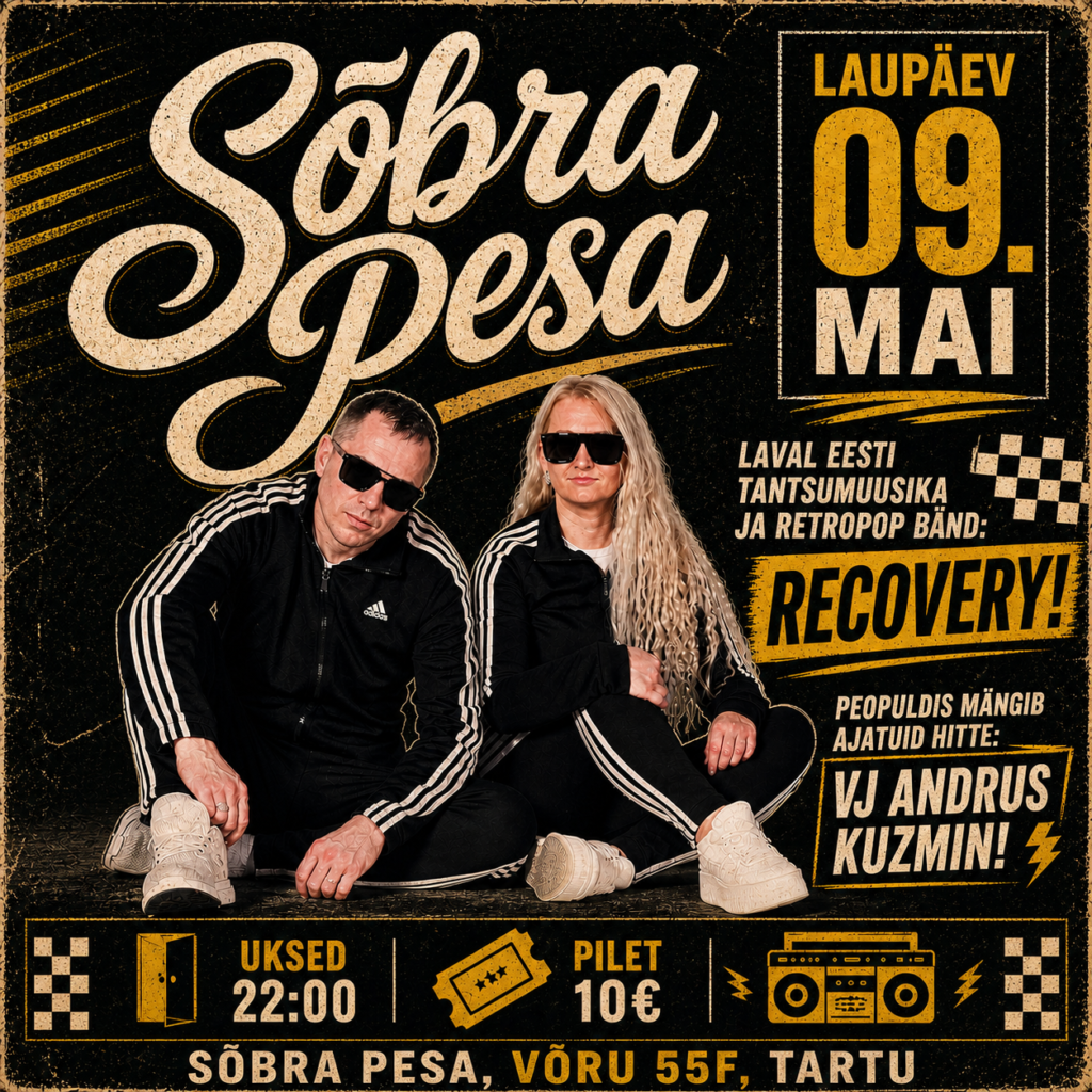 LAUPÄEV 09 MAI 2026 LAVAL RECOVERY - PEOPULDIS VJ ANDRUS KUZMIN