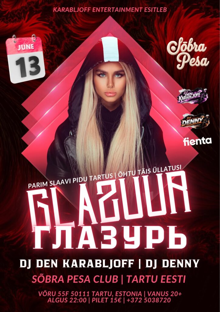 GLAZUUR DJ DEN KARABLJOFF & DJ DENNY SÕBRA PESAS