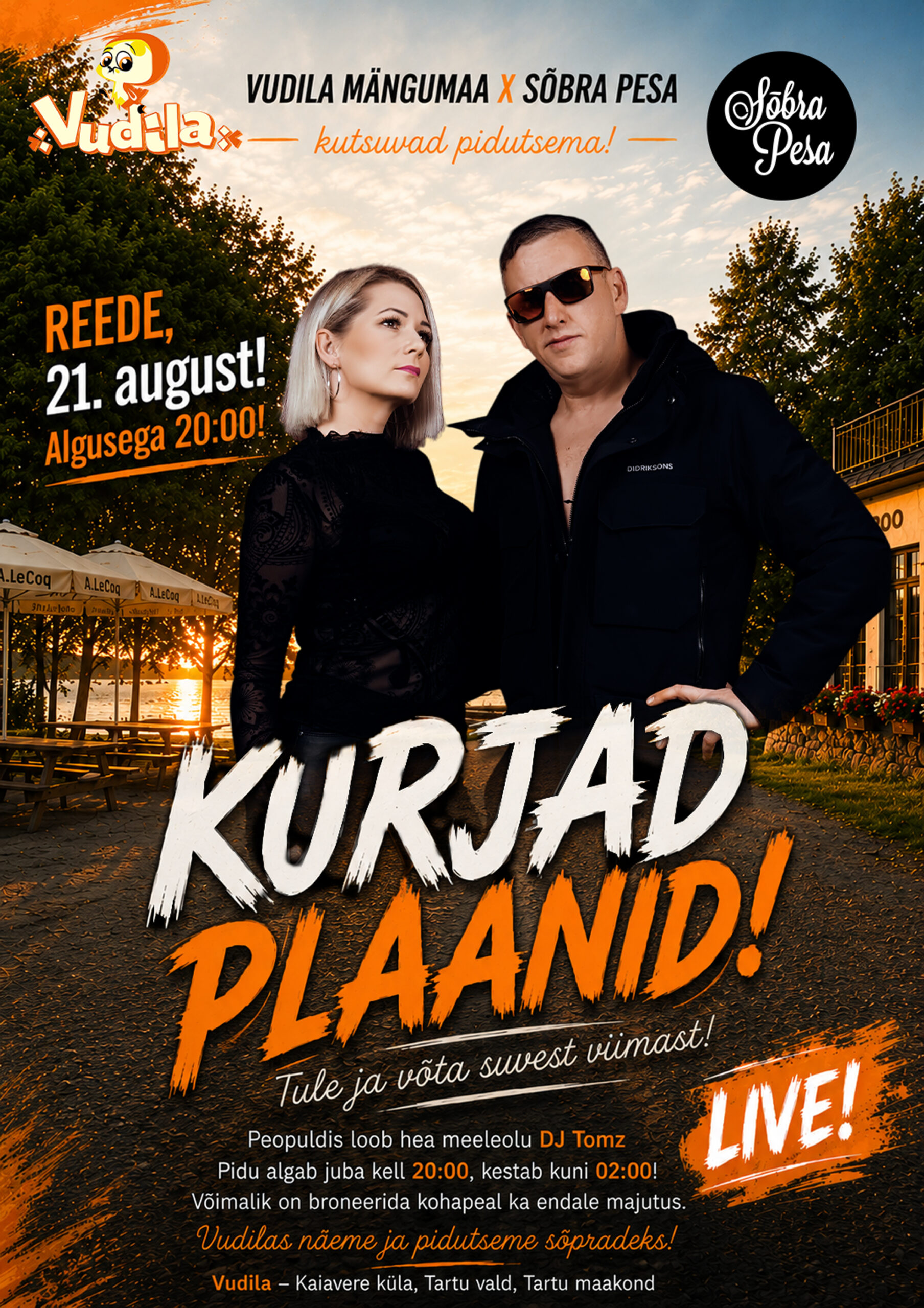 KURJAD PLAANID @ VUDILA MÄNGUMAA