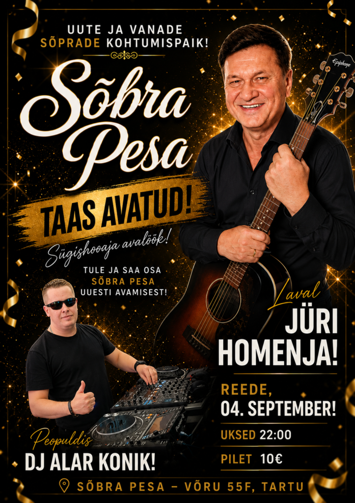 Sügishooaja avalöök!